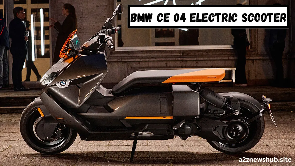 BMW CE 04 Electric Scooter with 129 km of Range to Launch on 24th July