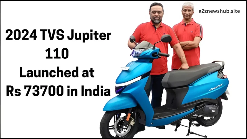 2024 TVS Jupiter 110 Launched at Rs 73700 in India