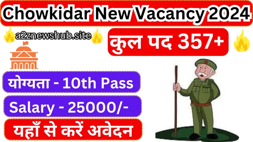 Chowkidar New Vacancy 2024