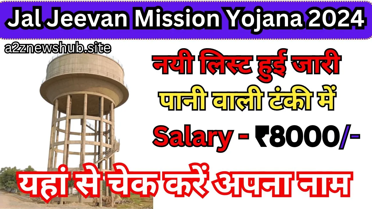 Jal Jeevan Mission Yojana 2024